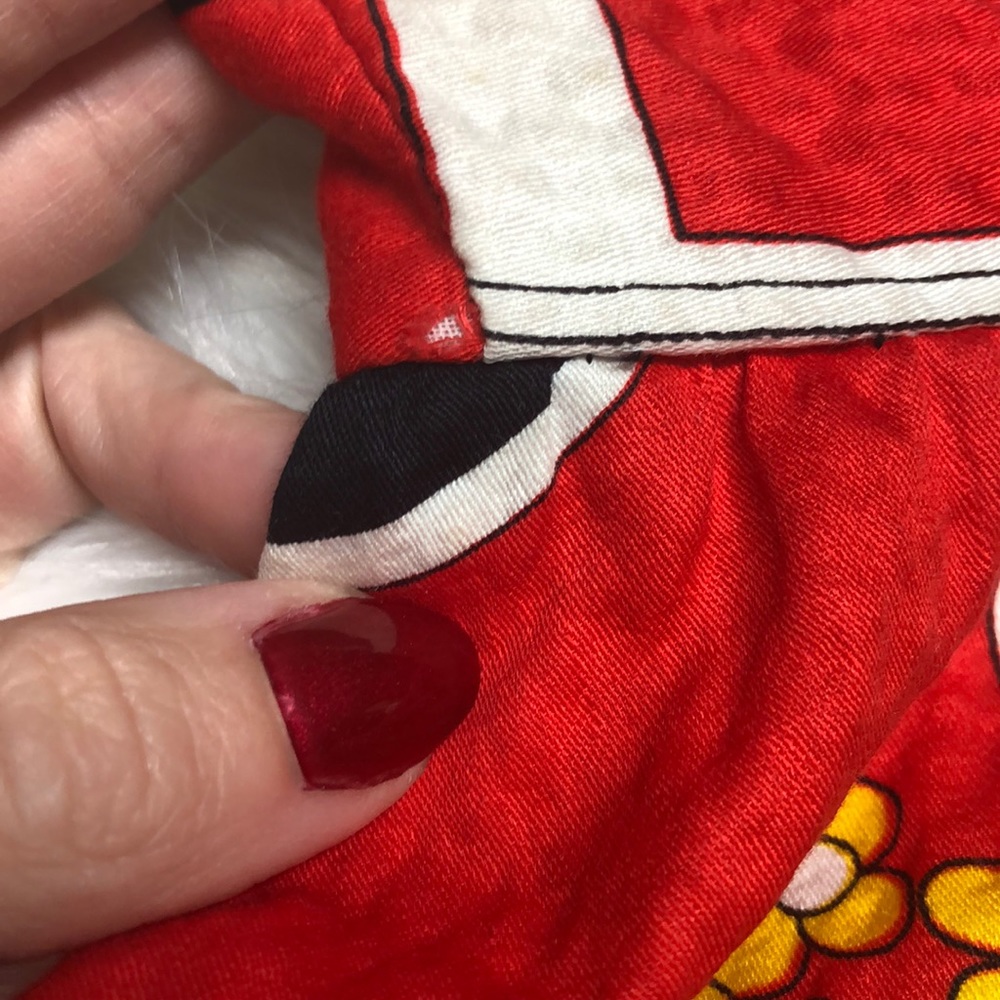 Vintage Mod Mickey Minnie Mouse Dress Howard Wolf Boutique - Picture 7 of 8